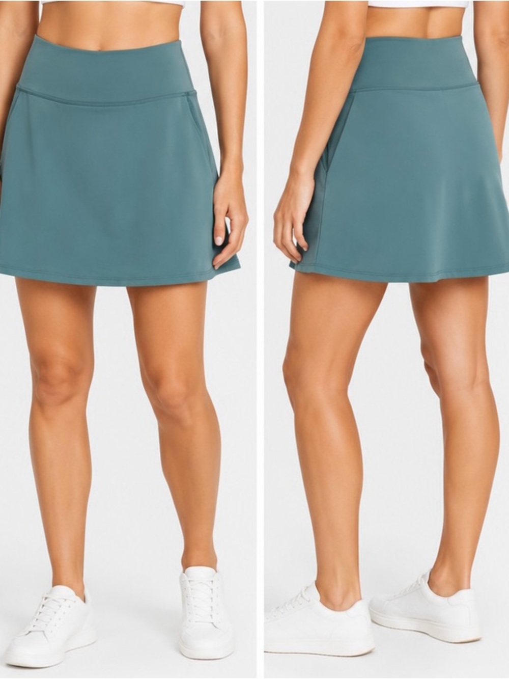 83. Calia NWT High-Waist Active Golf Skirt in Teal